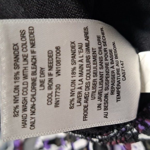 Mossimo Tribal Print Two Piece Swimsuit Size Medium - Picture 7 of 8